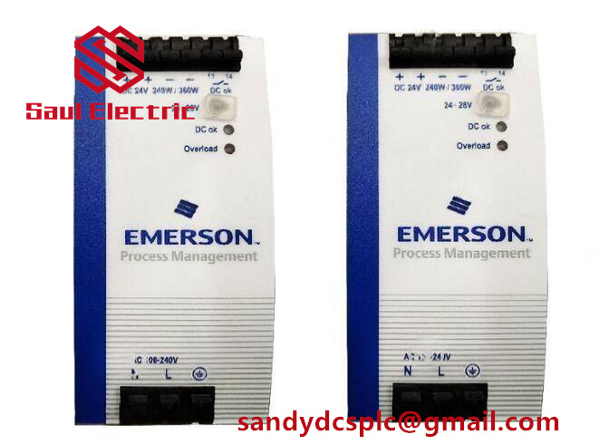 Emerson 1X00781H01L DIN Rail Power Supply Module Emerson 1X00781H01L - Image 2