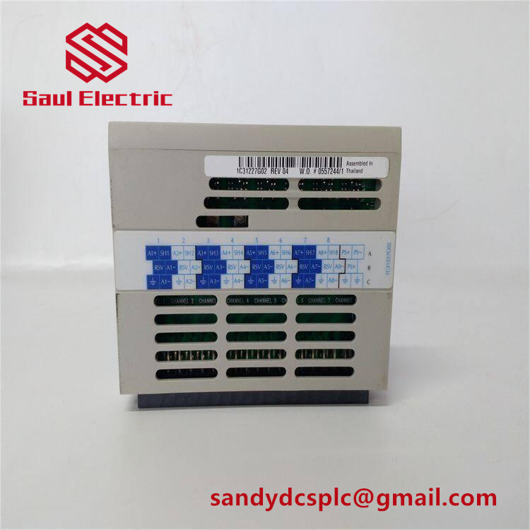 Emerson 1C31227G02 OVATION Analog Voltage Input Module Emerson 1C31227G02