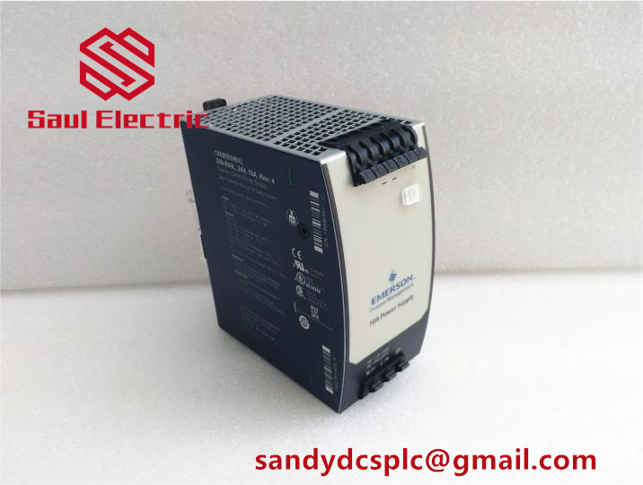 Emerson 1X00781H01L DIN Rail Power Supply Module Emerson 1X00781H01L