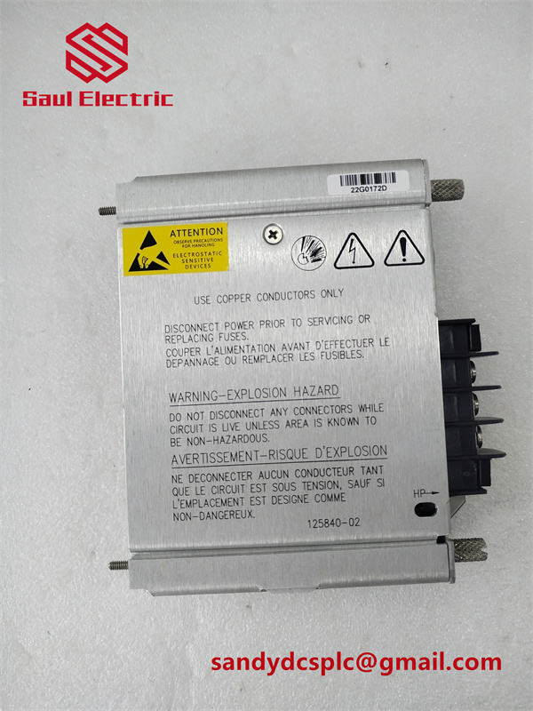 Bently Nevada 125840-02 Rack Interface Module 125840-02