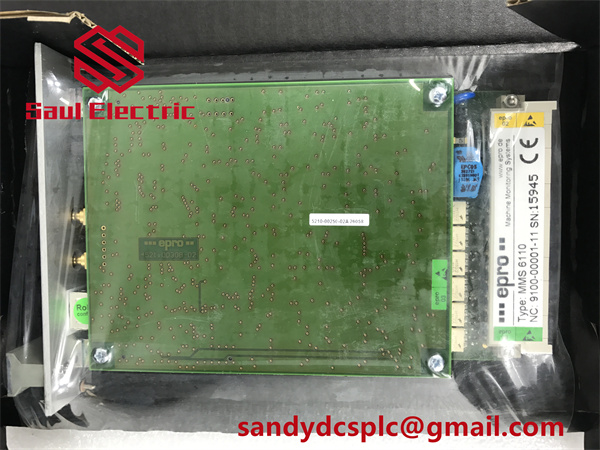 EPRO MMS6110·Dual-Channel Shaft Vibration Monitoring Module·MMS6110