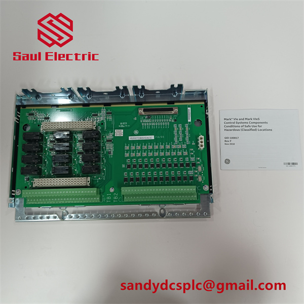 GE IS200TDBSH2ACC IS230TNDSH2A Digital I/O Termination Board / Triple Redundant Speed Detection Board IS200TDBSH2ACC IS230TNDSH2A