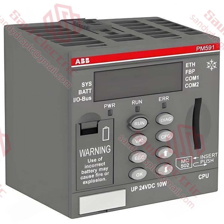 ABB PM591-ETH 1SAP150100R0270 | AC500 High-End CPU | Replace Obsolete Ethernet Controller