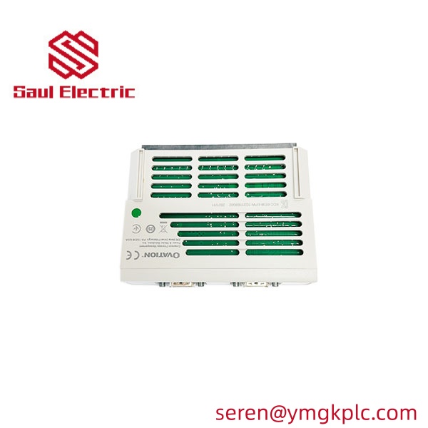 1C31169G02 Emerson Ovation Status LEDs and Interface Close-up