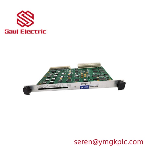 LAM Research 810-046015-010 Control Module for Alliance Etch System label