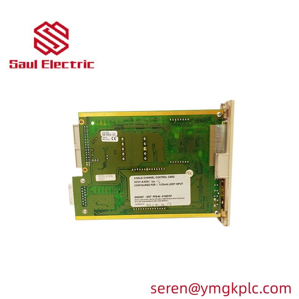 Honeywell 05701-A-0301 System 57 Single Channel Gas Detection Control Card label