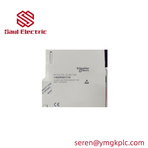 Schneider Electric Modicon Quantum 140CPU31110 Processor label